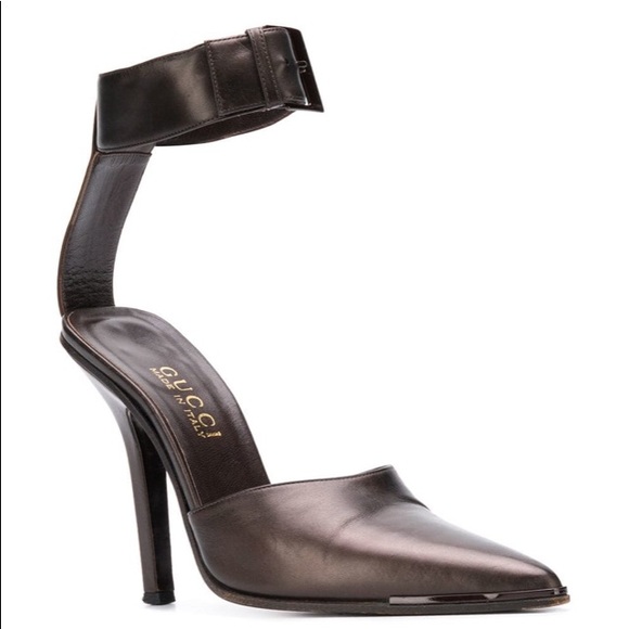 vintage ankle strap heels